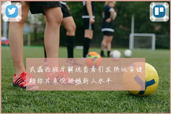 武磊西班牙解说首秀引发热议黄健翔称其表现超越新人水平