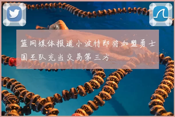 篮网媒体报道小波特即将加盟勇士国王队充当交易第三方