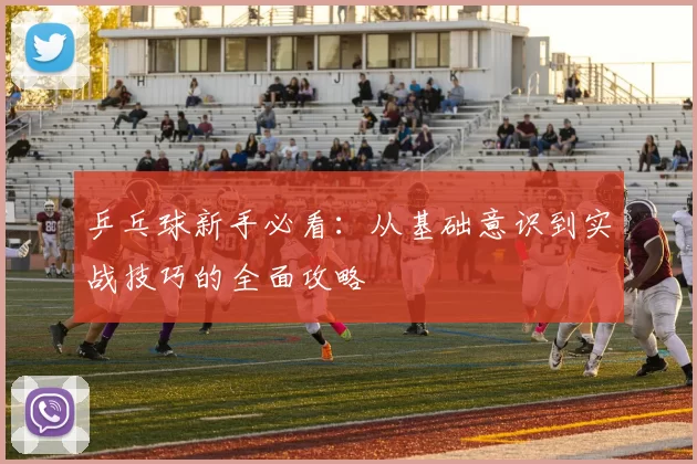 乒乓球新手必看:从基础意识到实战技巧的全面攻略