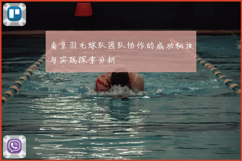 南京羽毛球队团队协作的成功秘诀与实践探索分析